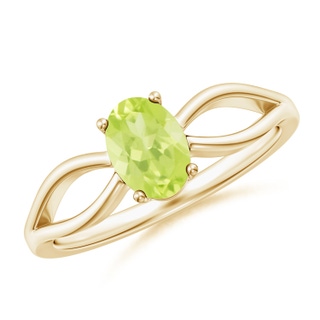 Oval A Peridot