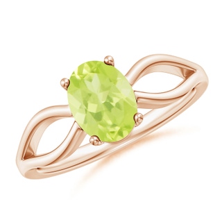 Oval A Peridot