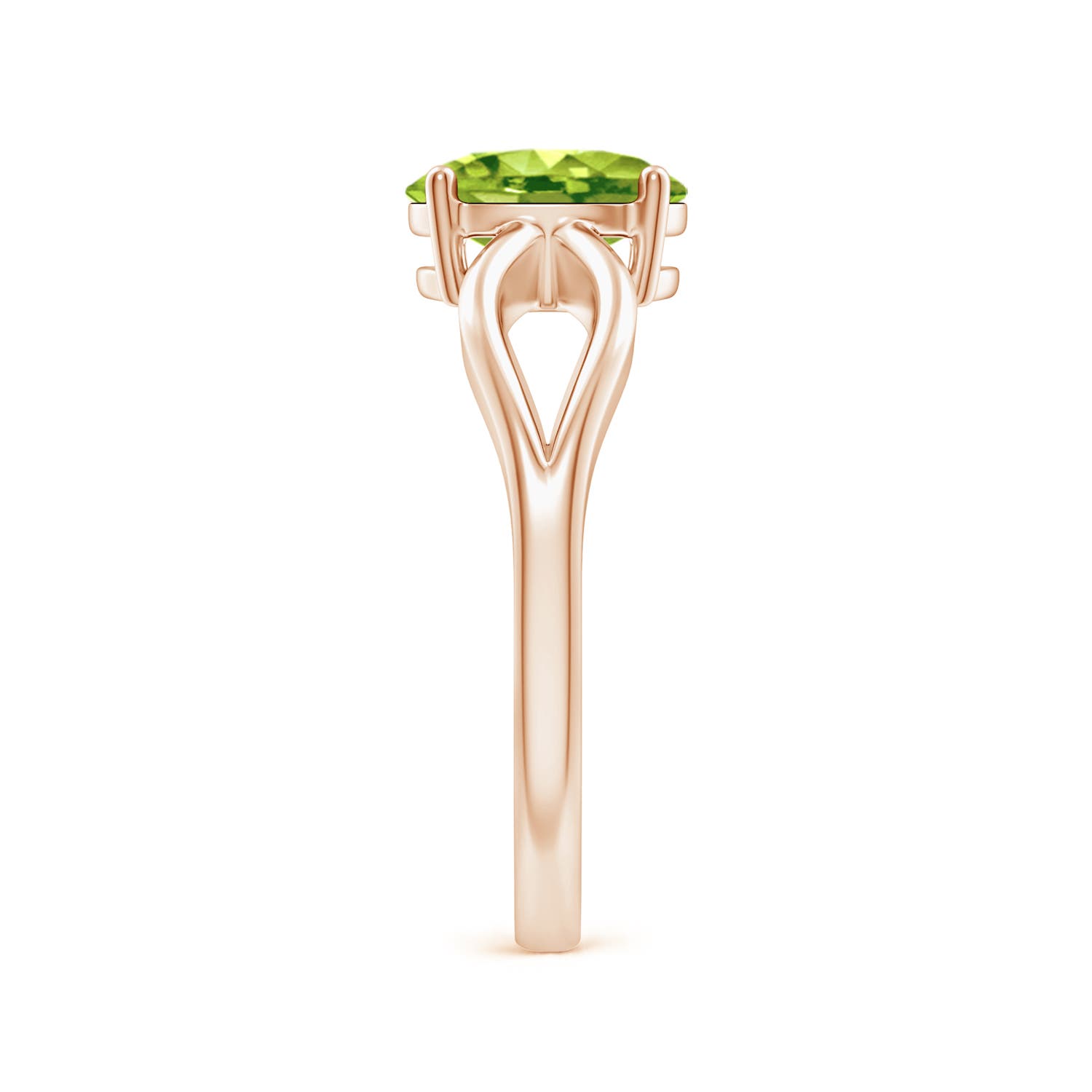 AAA - Peridot / 1.35 CT / 14 KT Rose Gold