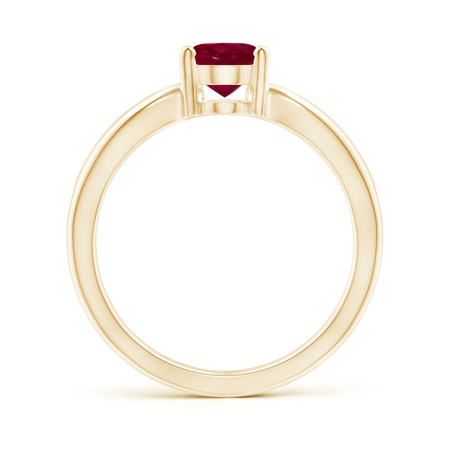 A - Ruby / 1.25 CT / 14 KT Yellow Gold