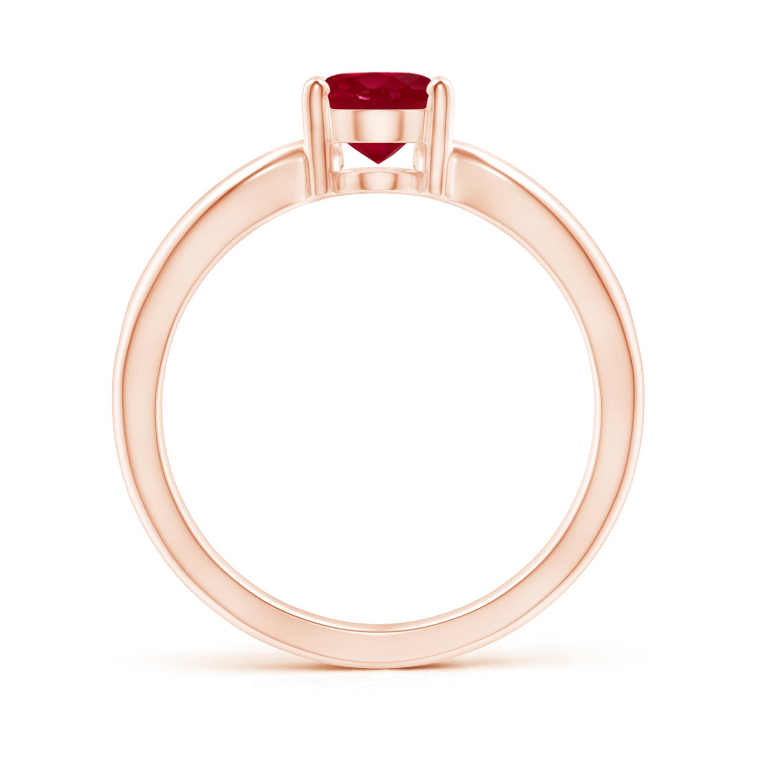 AA - Ruby / 1.25 CT / 14 KT Rose Gold