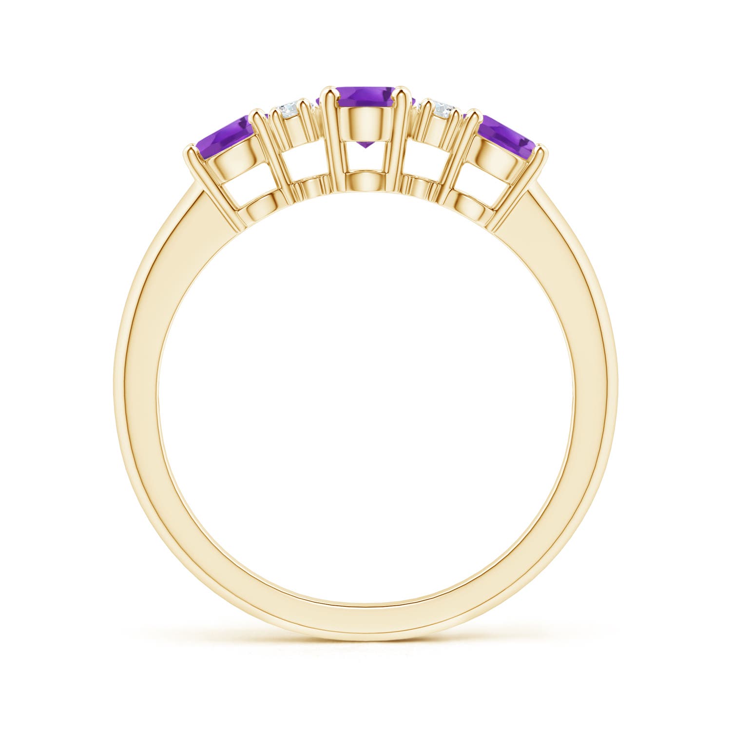 AA - Amethyst / 1.14 CT / 14 KT Yellow Gold