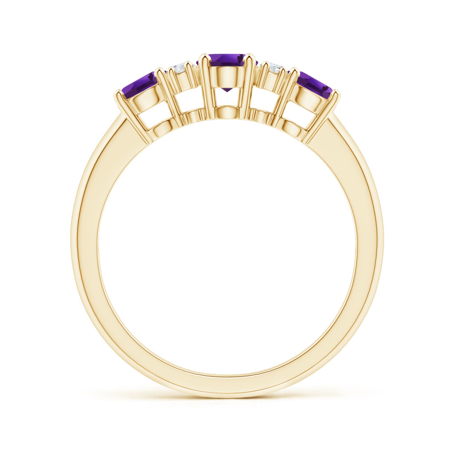 AAAA - Amethyst / 1.14 CT / 14 KT Yellow Gold