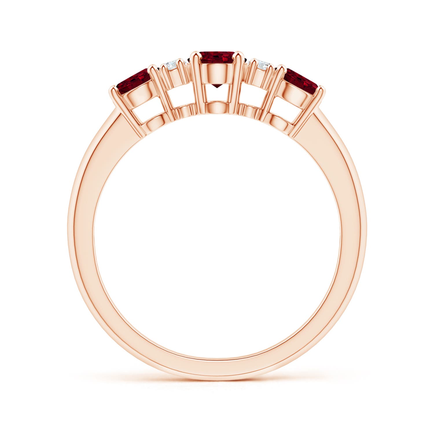 A - Garnet / 1.59 CT / 14 KT Rose Gold