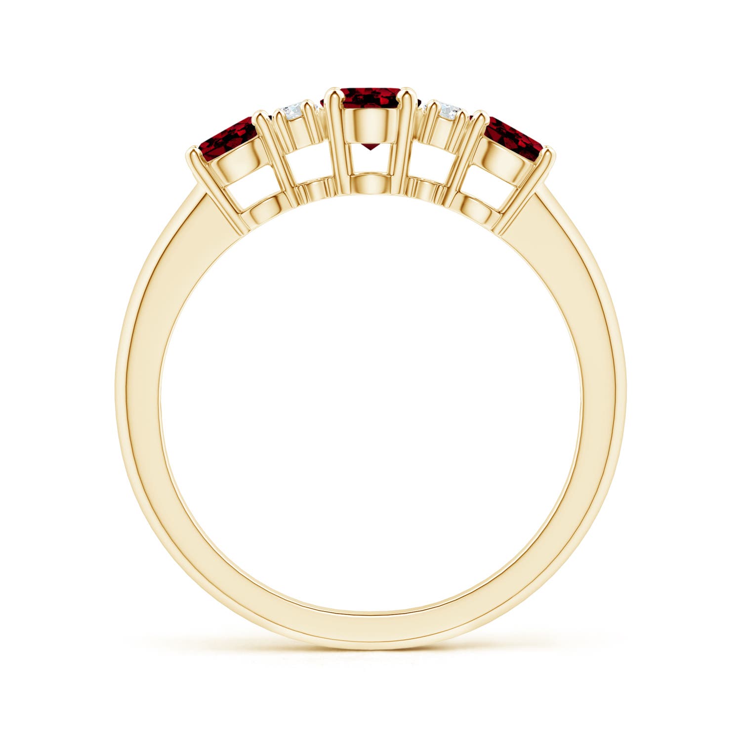 AAAA - Garnet / 1.59 CT / 14 KT Yellow Gold