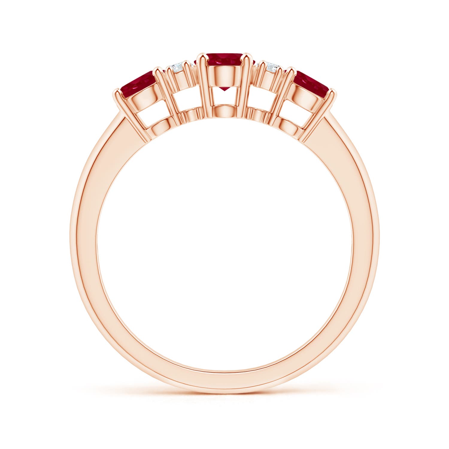 AA - Ruby / 1.54 CT / 14 KT Rose Gold