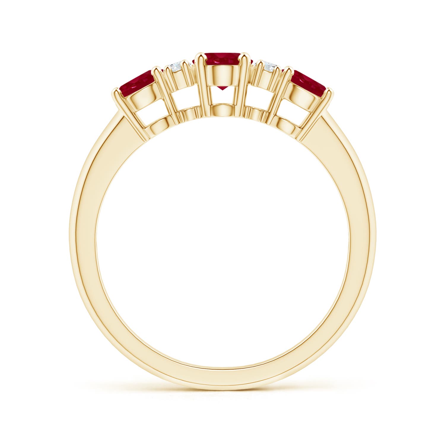 AA - Ruby / 1.54 CT / 14 KT Yellow Gold