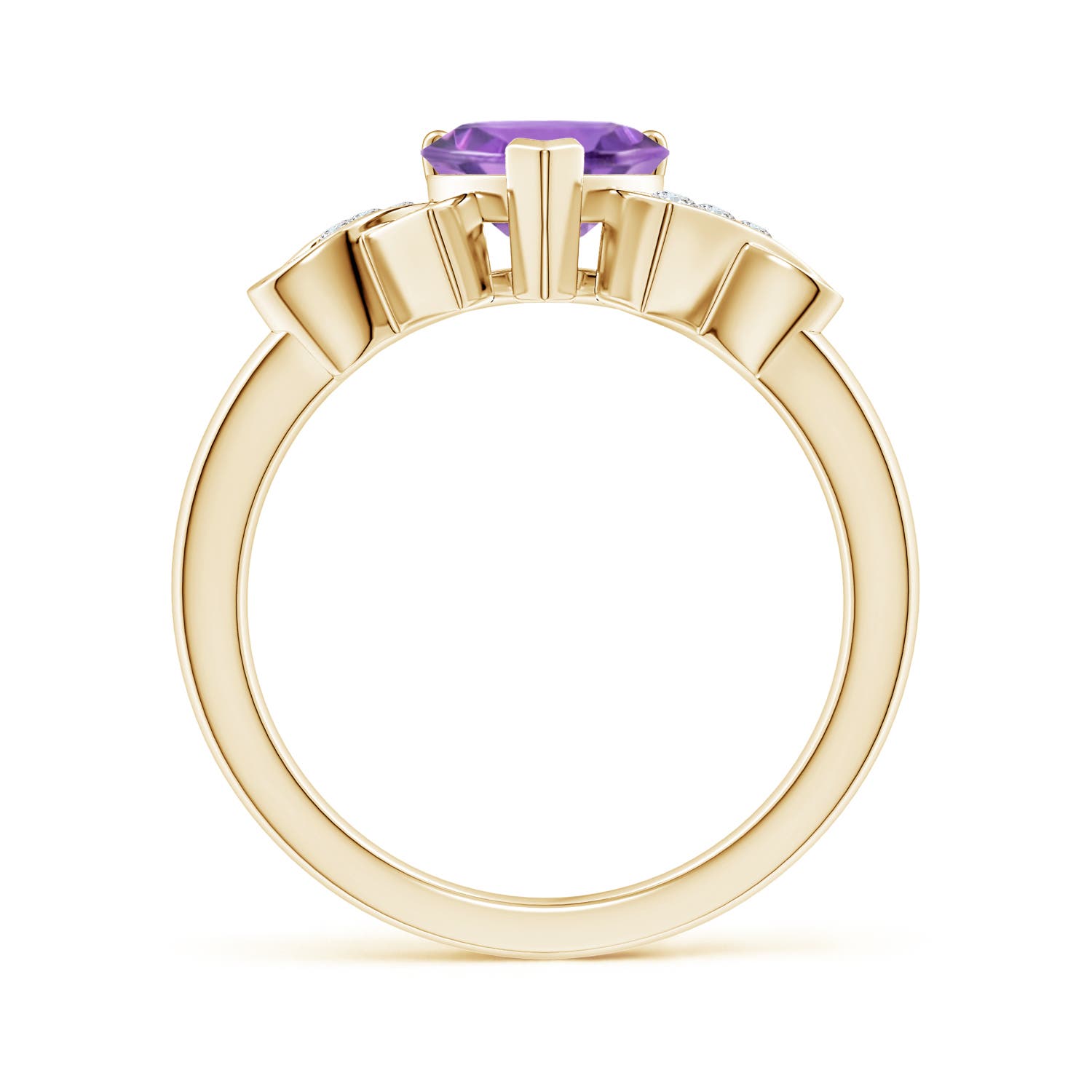 A - Amethyst / 1.17 CT / 14 KT Yellow Gold