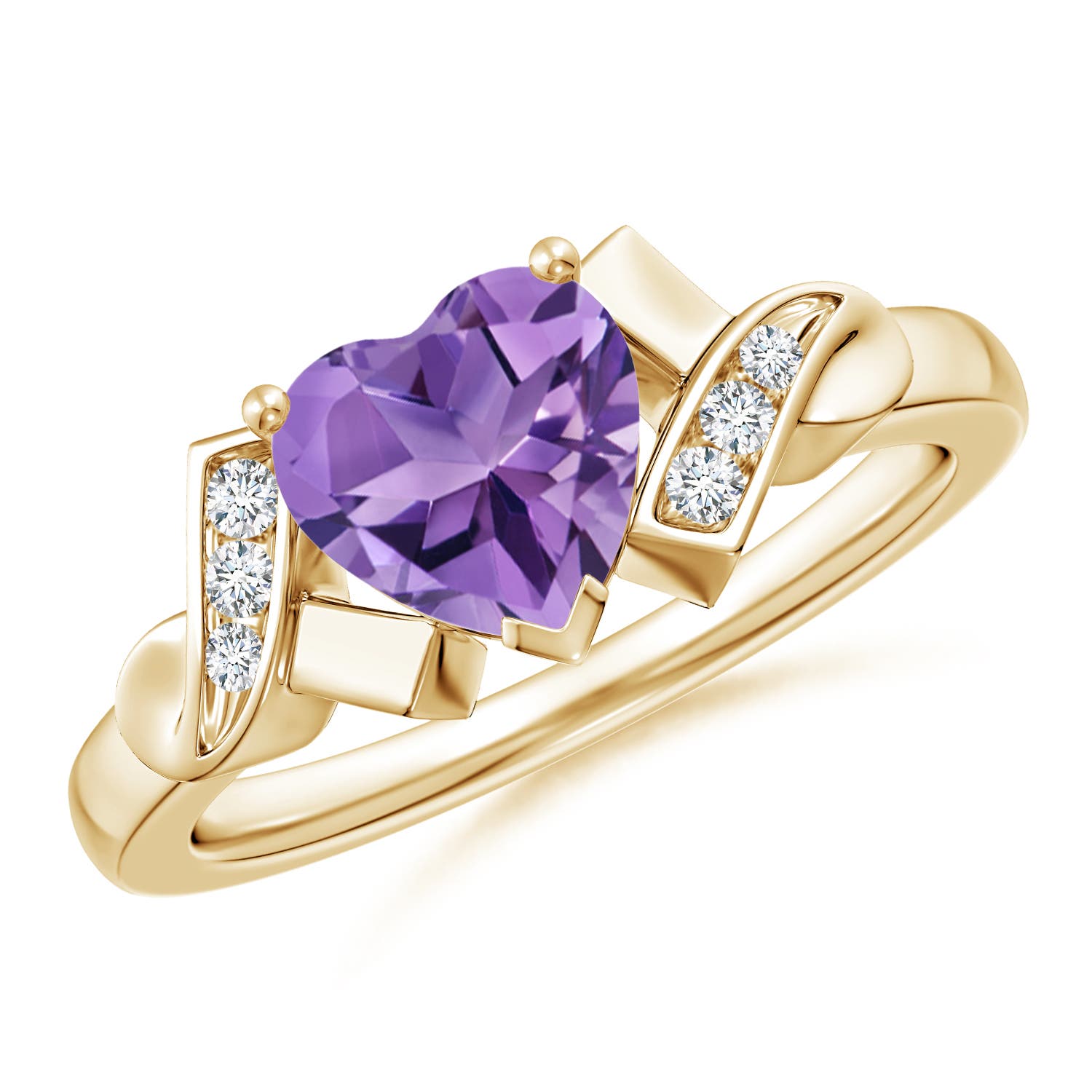 AA - Amethyst / 1.17 CT / 14 KT Yellow Gold