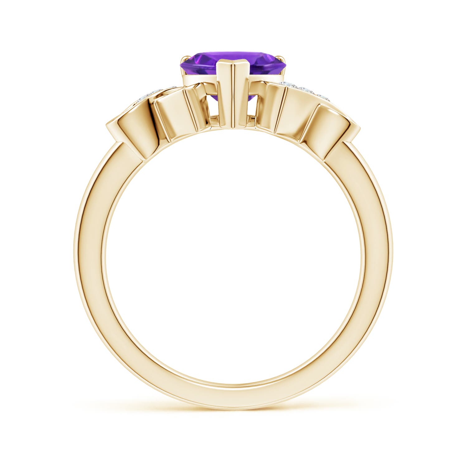 AAAA - Amethyst / 1.17 CT / 14 KT Yellow Gold