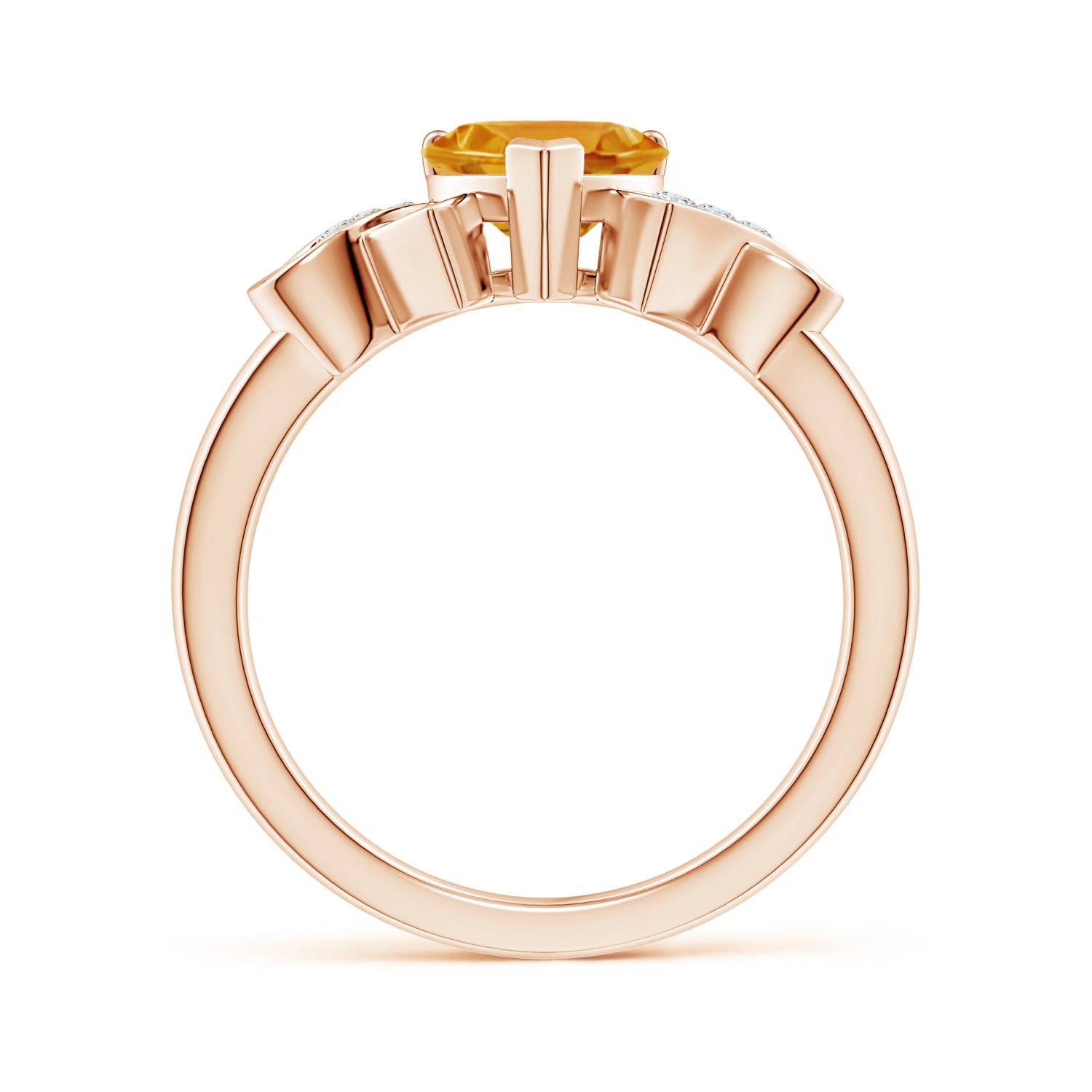 A - Citrine / 1.17 CT / 14 KT Rose Gold