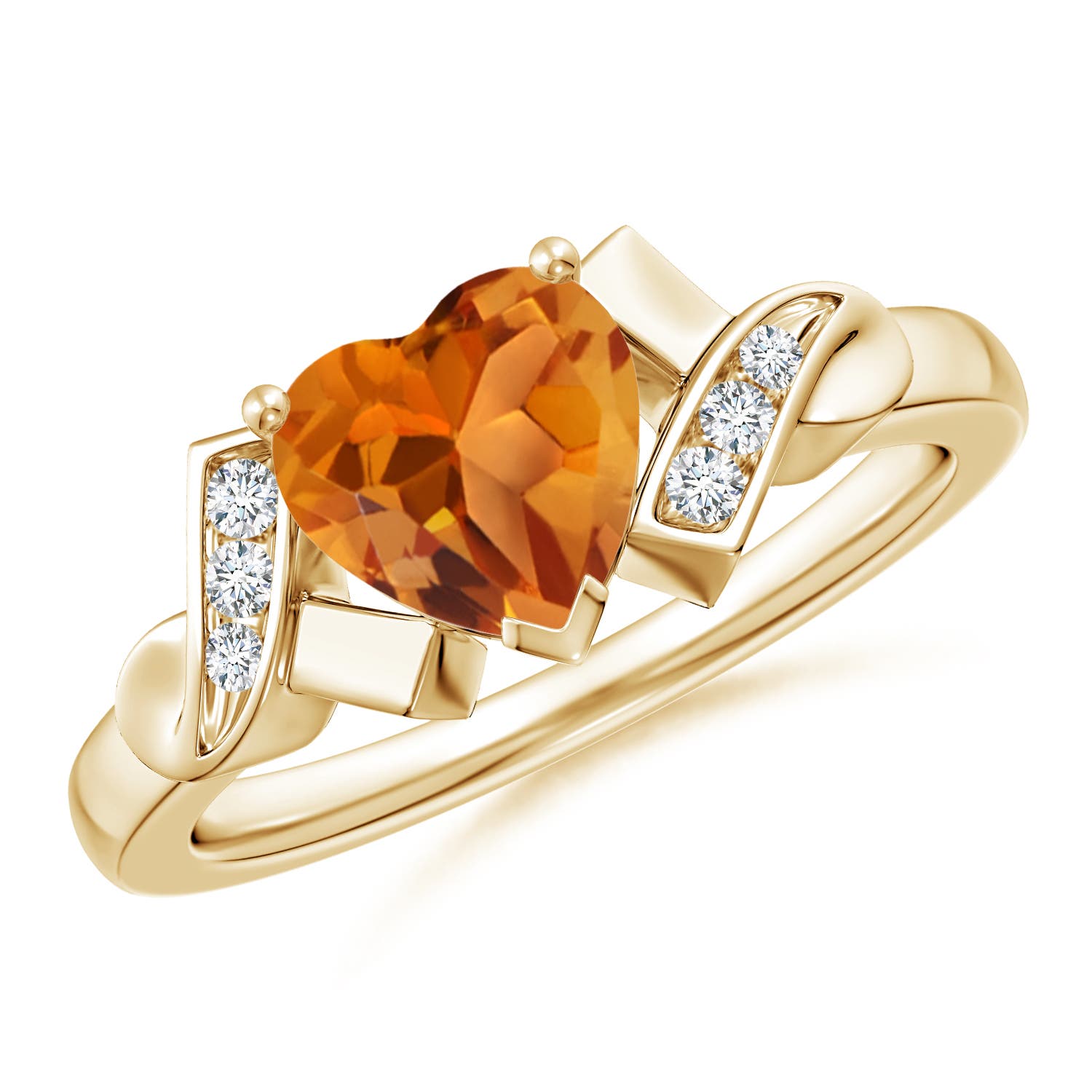 AAA - Citrine / 1.17 CT / 14 KT Yellow Gold