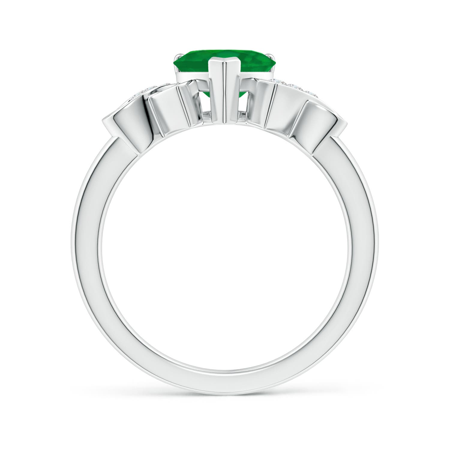 AA - Emerald / 1.27 CT / 14 KT White Gold