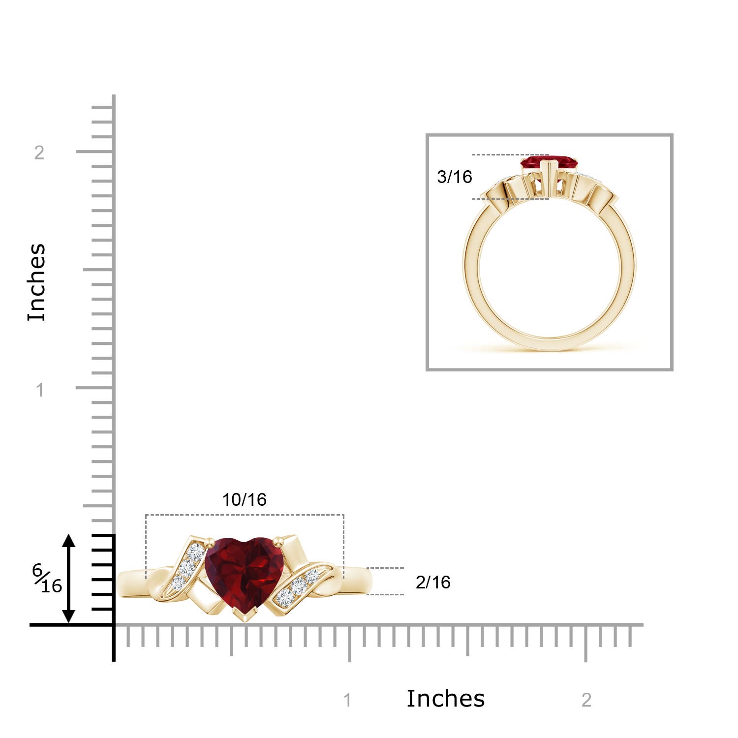 AA - Garnet / 1.47 CT / 14 KT Yellow Gold