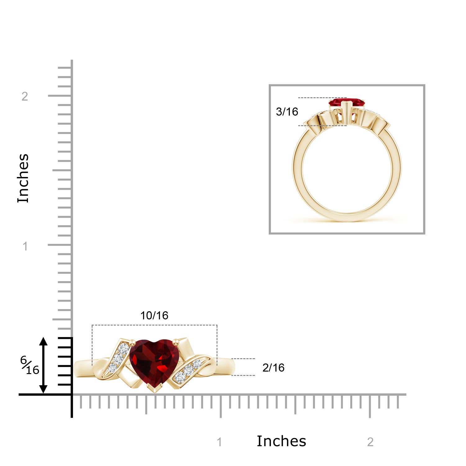 AAA - Garnet / 1.47 CT / 14 KT Yellow Gold