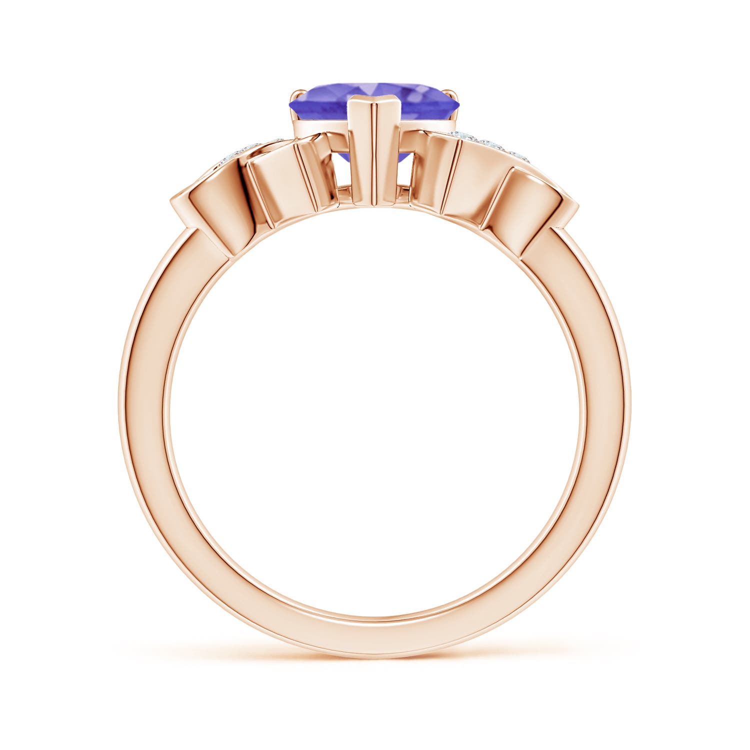 AA - Tanzanite / 1.32 CT / 14 KT Rose Gold