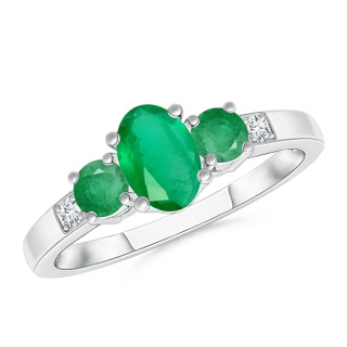 Oval A Emerald