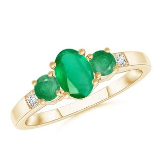 Oval A Emerald