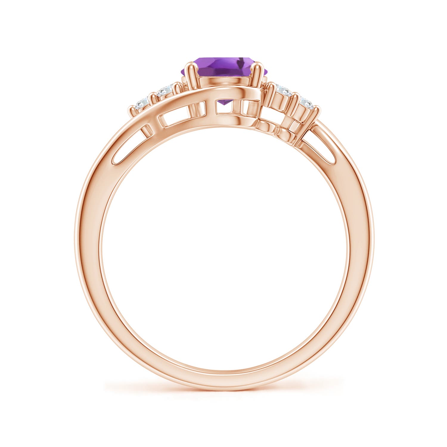 A - Amethyst / 1.32 CT / 14 KT Rose Gold