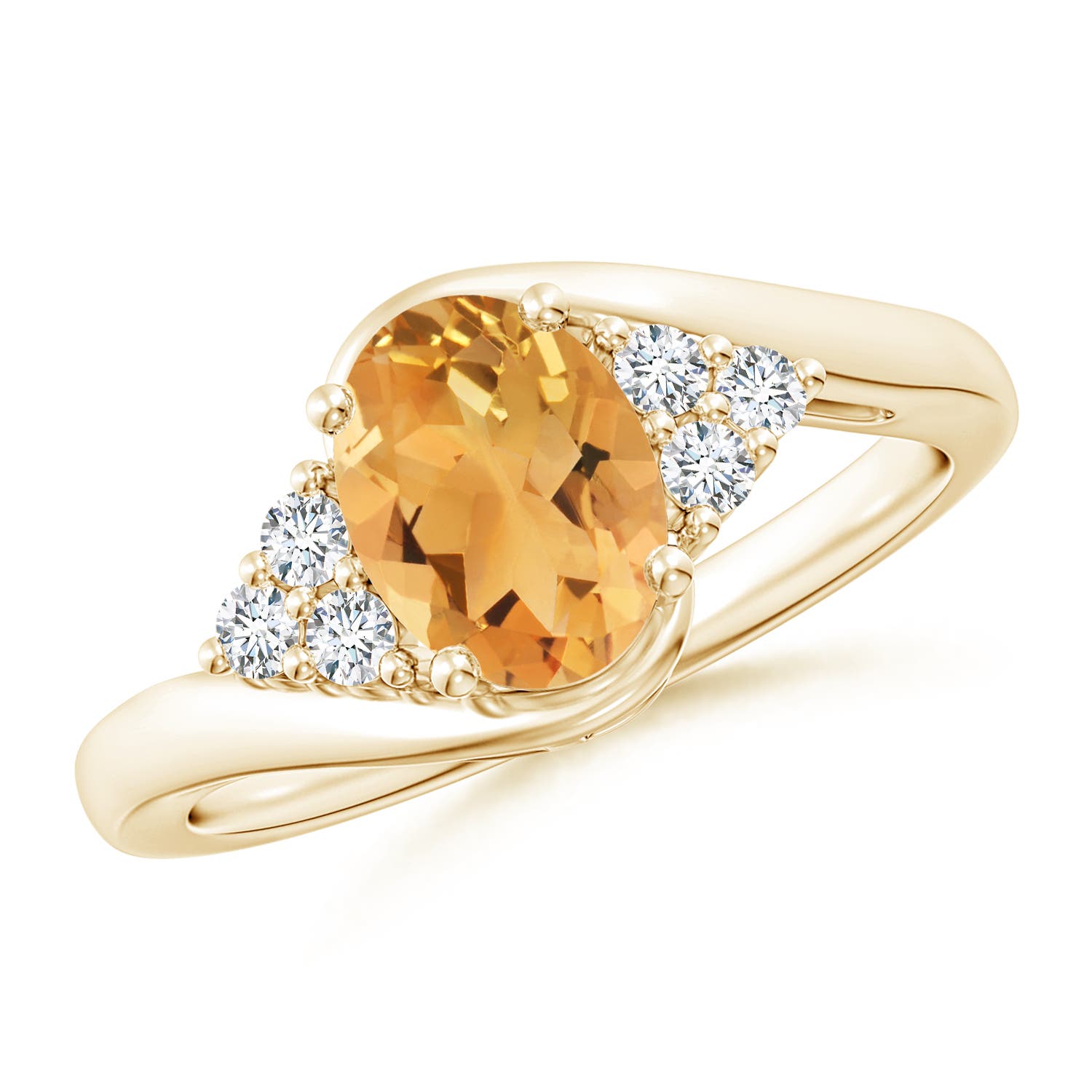 A - Citrine / 1.27 CT / 14 KT Yellow Gold