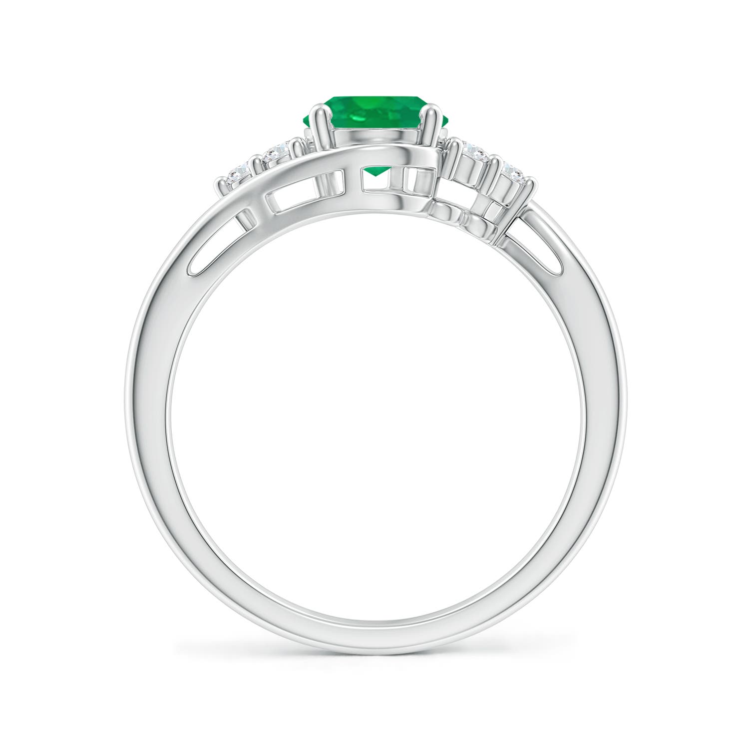 AA - Emerald / 1.27 CT / 14 KT White Gold