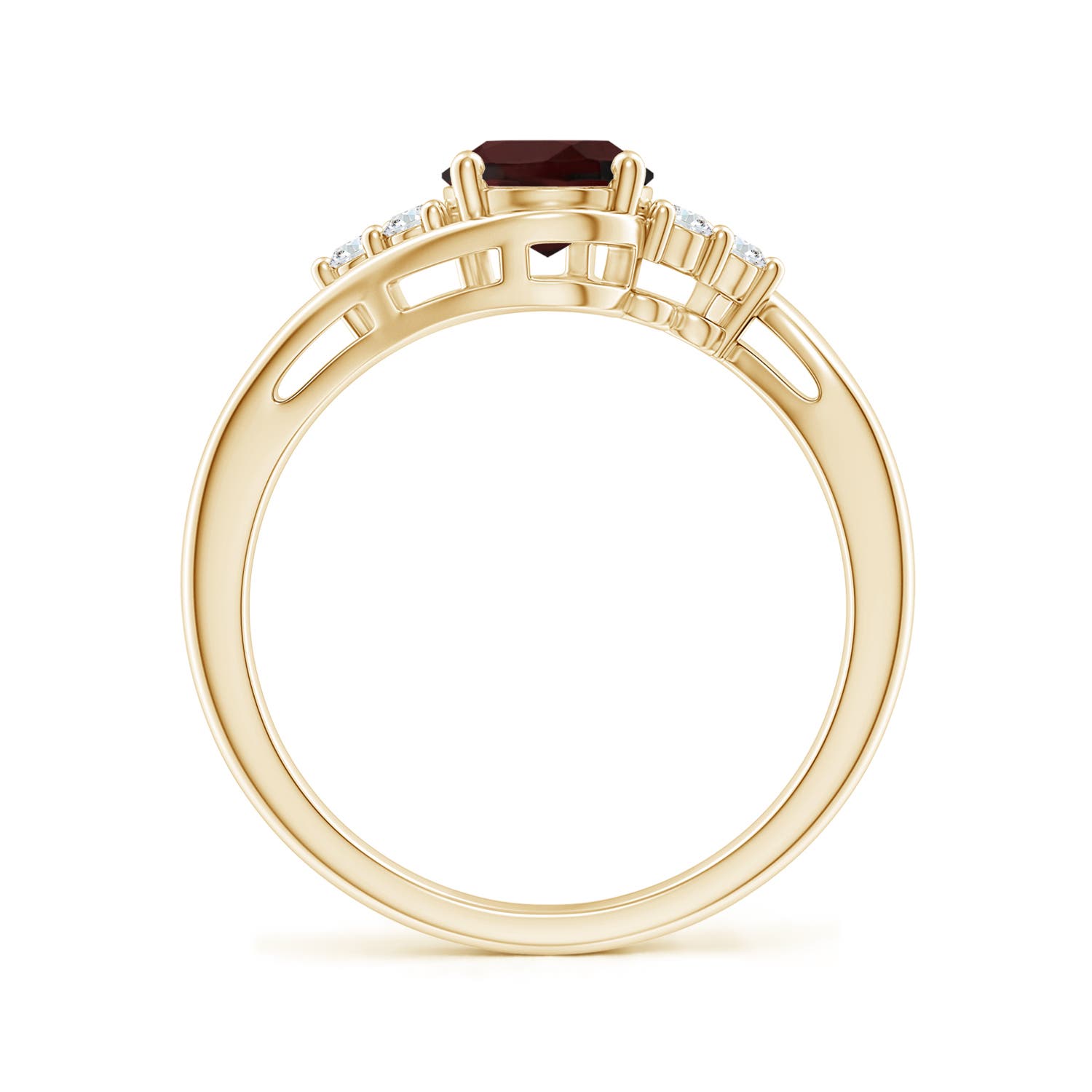 A - Garnet / 1.62 CT / 14 KT Yellow Gold