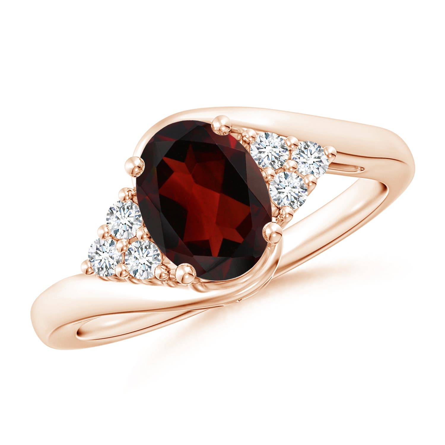 AA - Garnet / 1.62 CT / 14 KT Rose Gold