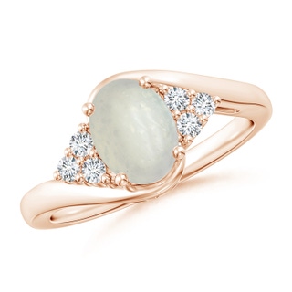 Oval A Moonstone