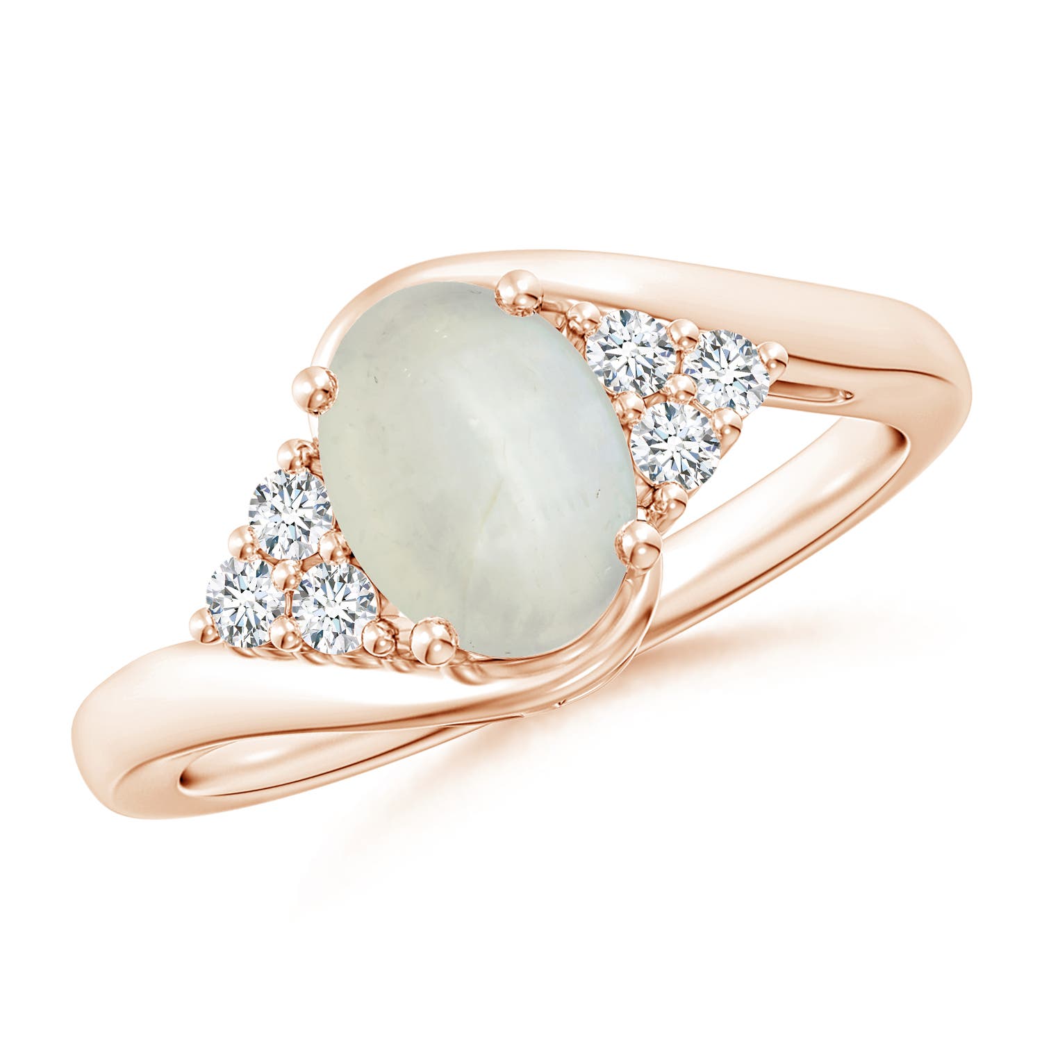 AA - Moonstone / 1.27 CT / 14 KT Rose Gold