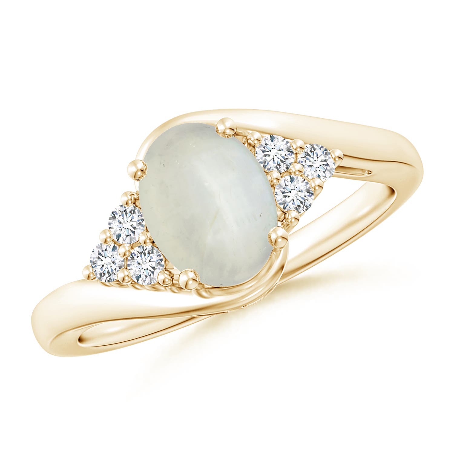 AA - Moonstone / 1.27 CT / 14 KT Yellow Gold