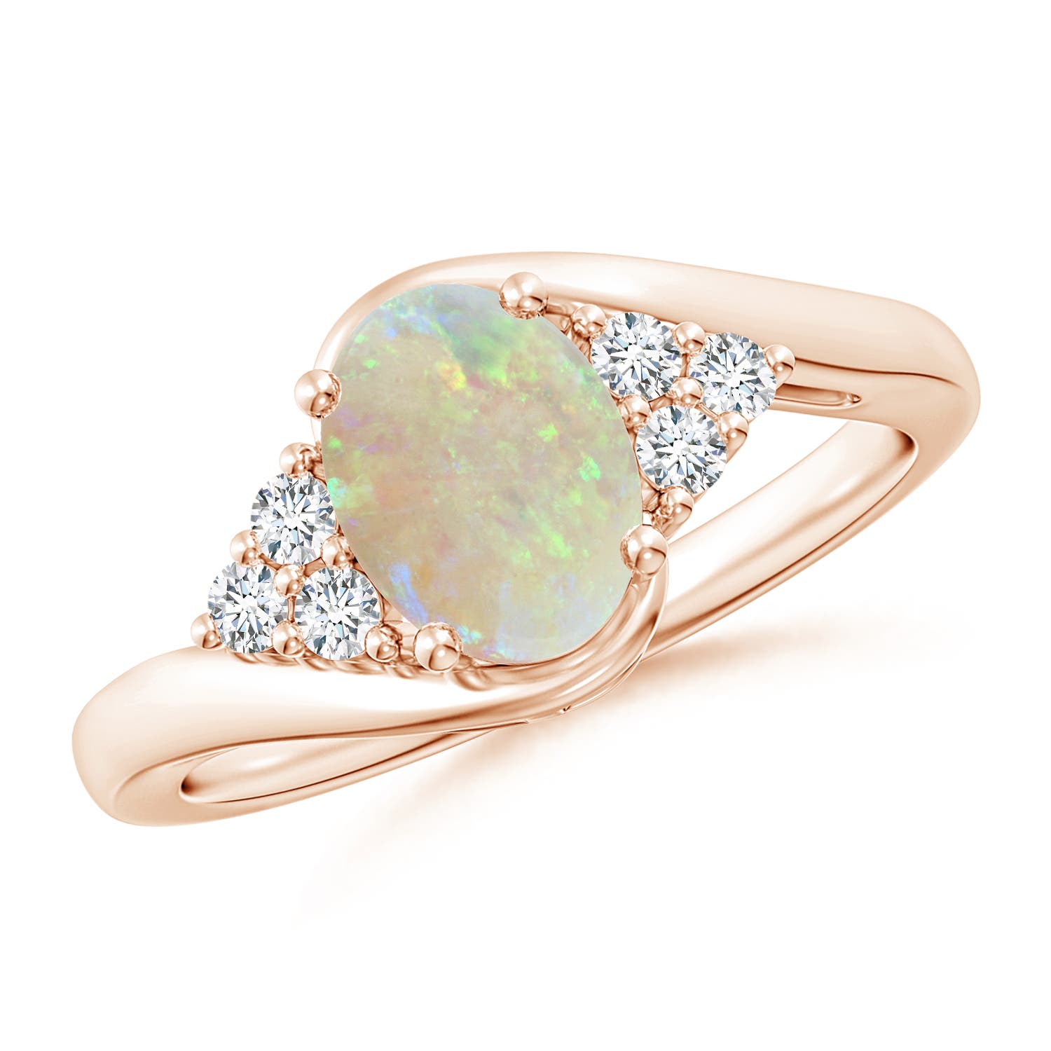 AAA - Opal / 0.97 CT / 14 KT Rose Gold