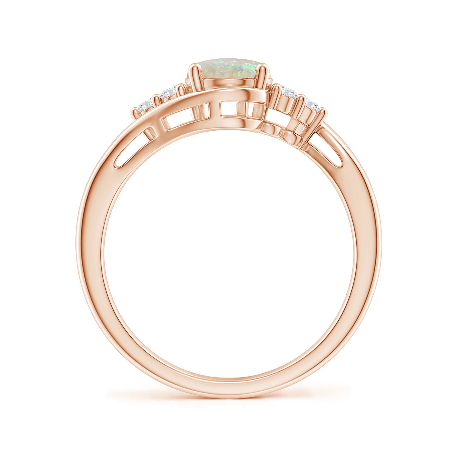 AAA - Opal / 0.97 CT / 14 KT Rose Gold