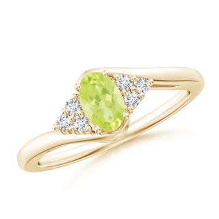 Oval A Peridot