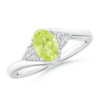 Oval A Peridot