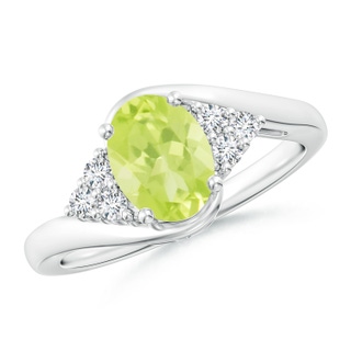 Oval A Peridot