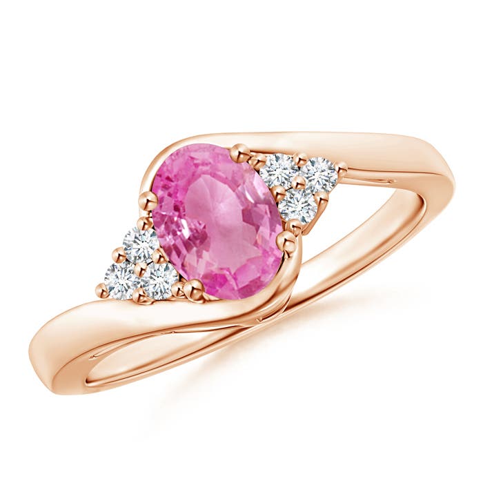 AA - Pink Sapphire / 0.96 CT / 14 KT Rose Gold