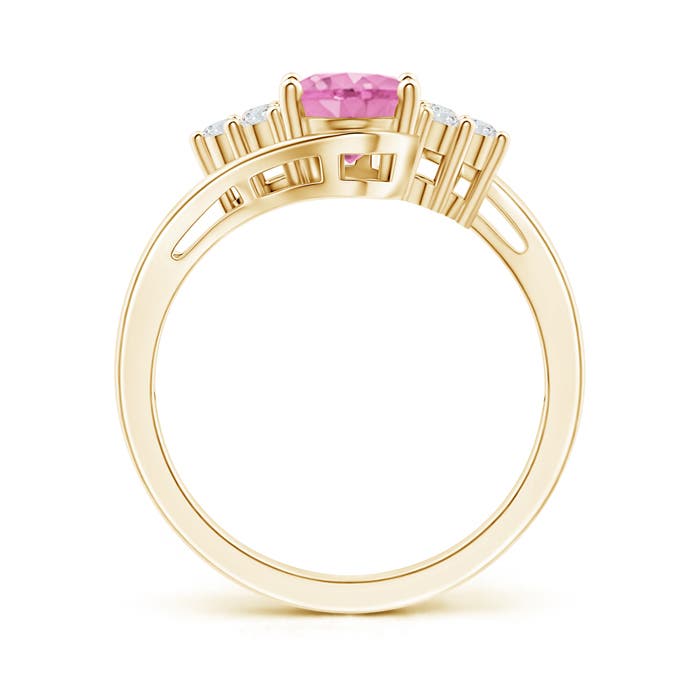 A - Pink Sapphire / 1.62 CT / 14 KT Yellow Gold