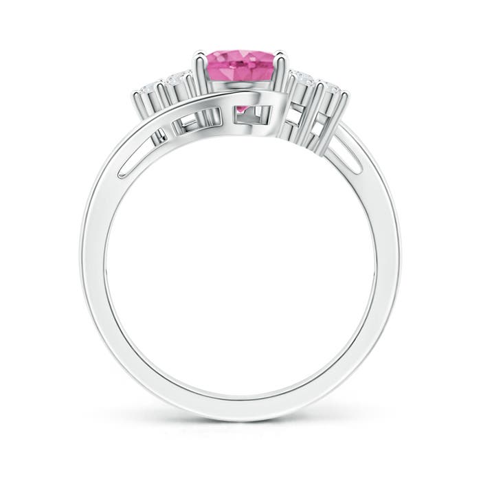 AA - Pink Sapphire / 1.62 CT / 14 KT White Gold