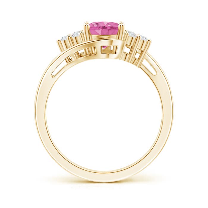 AA - Pink Sapphire / 1.62 CT / 14 KT Yellow Gold