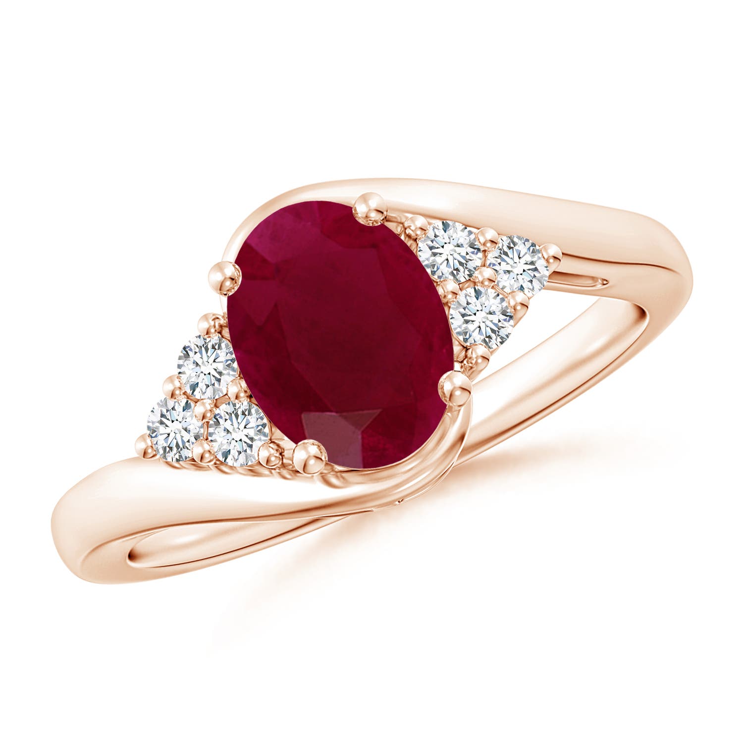 A - Ruby / 1.42 CT / 14 KT Rose Gold