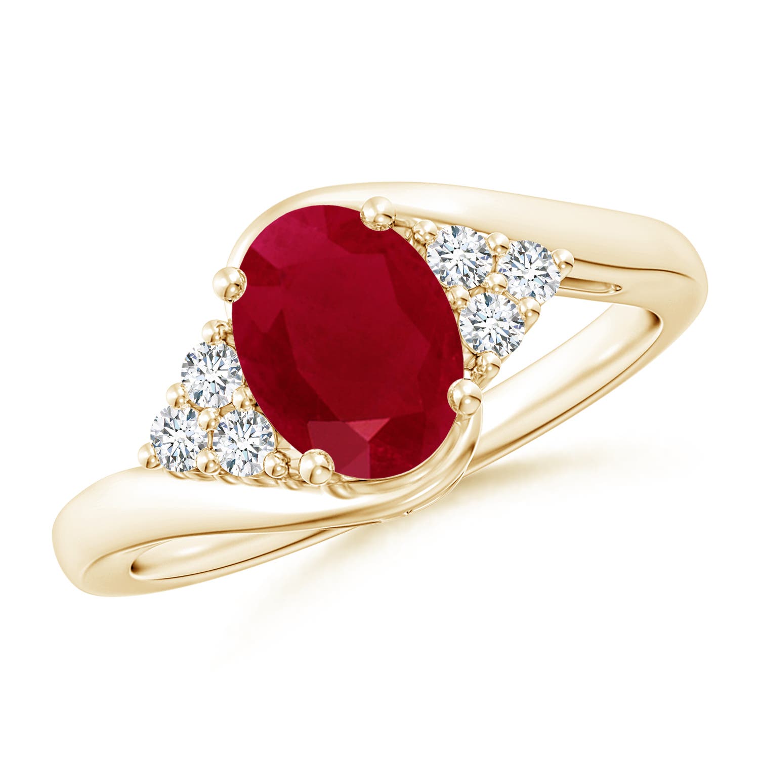 AA - Ruby / 1.42 CT / 14 KT Yellow Gold