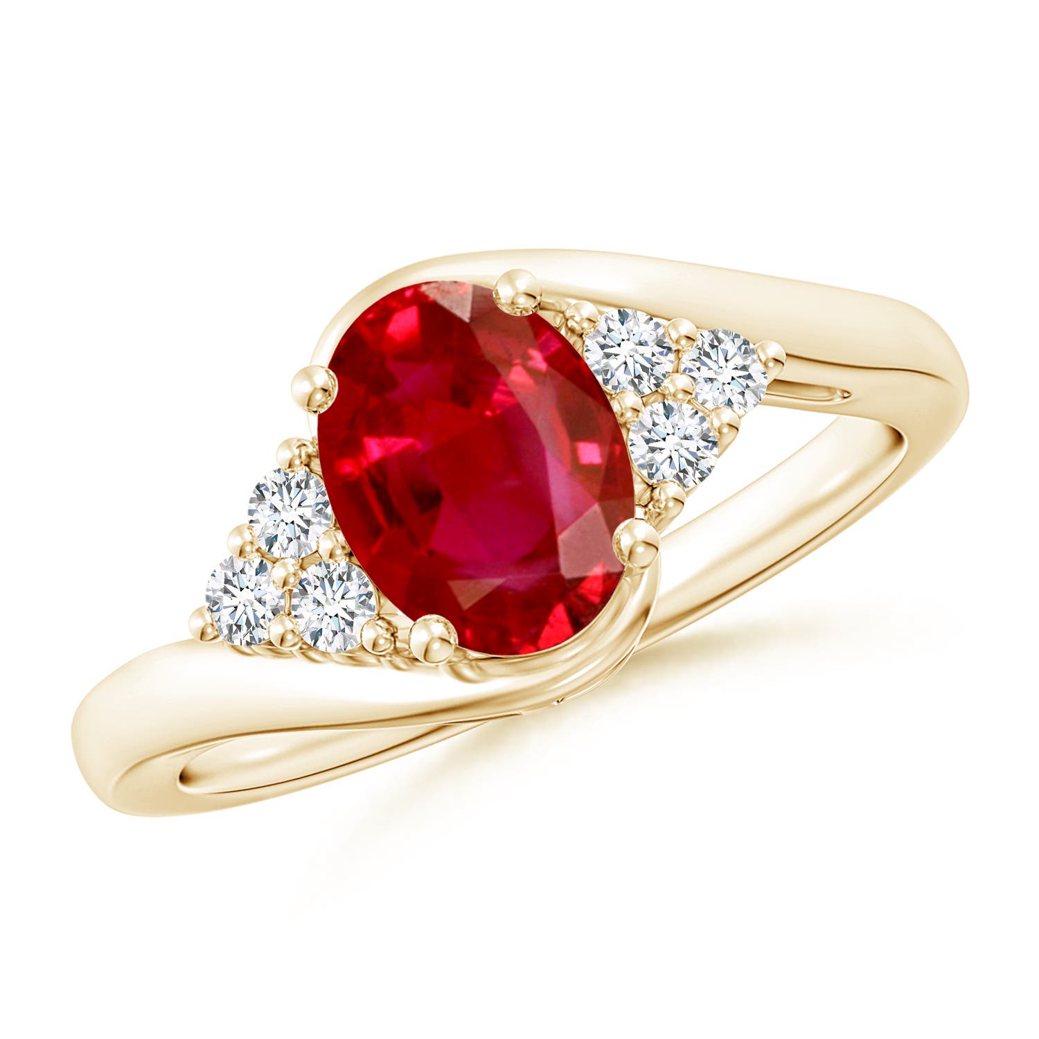 AAA - Ruby / 1.42 CT / 14 KT Yellow Gold