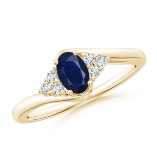 Oval A Blue Sapphire