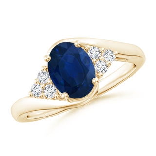 Oval AA Blue Sapphire