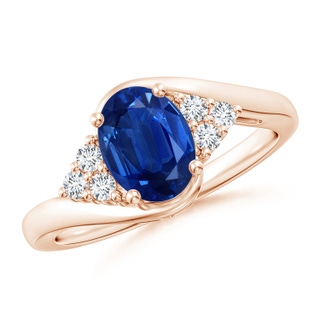 Oval AAA Blue Sapphire