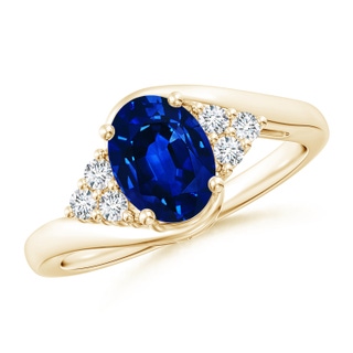 Oval AAAA Blue Sapphire