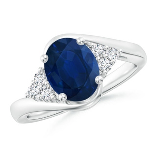 Oval AA Blue Sapphire