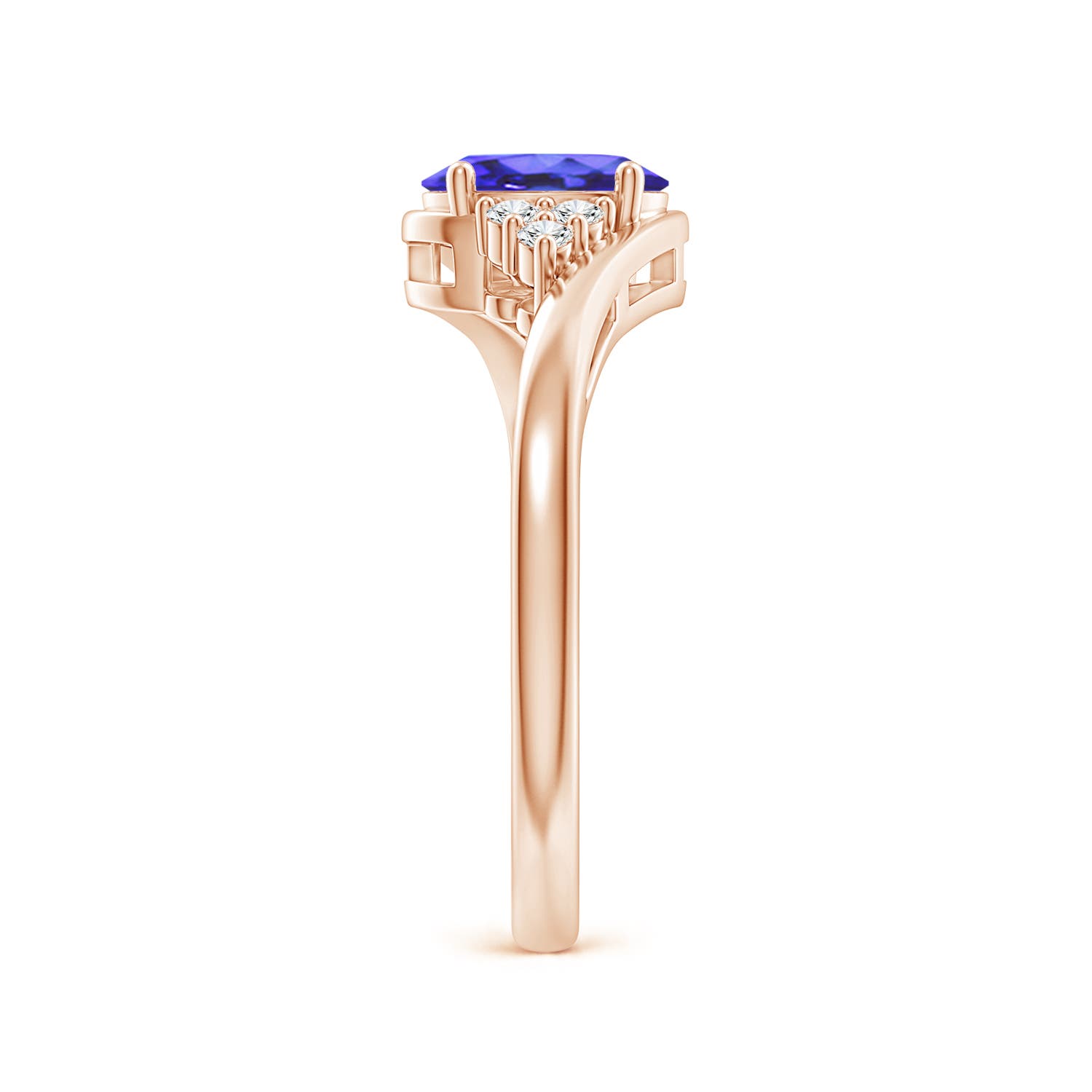 AA - Tanzanite / 0.91 CT / 14 KT Rose Gold