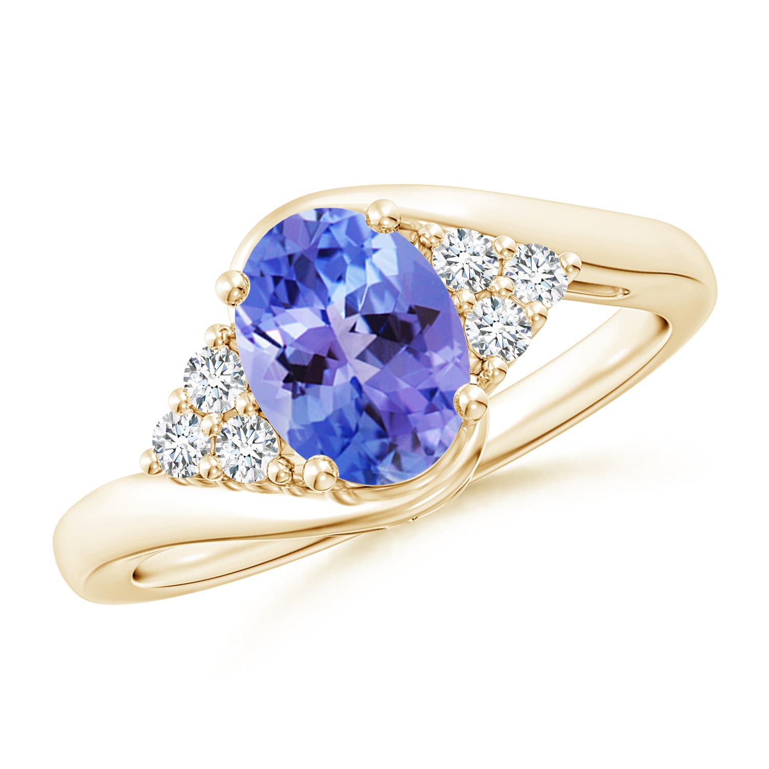 AA - Tanzanite / 1.42 CT / 14 KT Yellow Gold