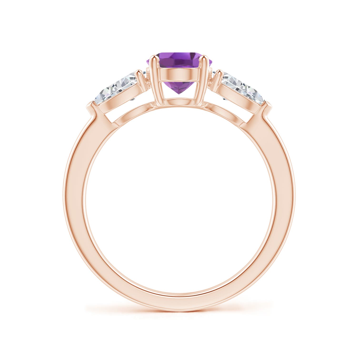 A - Amethyst / 1.95 CT / 14 KT Rose Gold